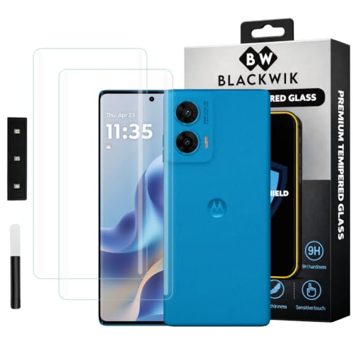 Image of Blackwik UV Curved Tempered Glass for Moto Edge 60 /60 Pro | 2-Pack