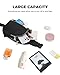 CHOLISS Large Sling Bag for Women and Men, Anti Theft Crossbody Bags with Extended Strap, Nylon Travel Crossbody Fanny Packs