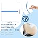 Waterproof Shower Protector for Dialysis Catheter & Chemo Ports | 10x12 Inch Clear Adhesive Cover | Pack of 25 | Transparent Film for PD, PICC Line, Feeding Tube, Surgical Incisions