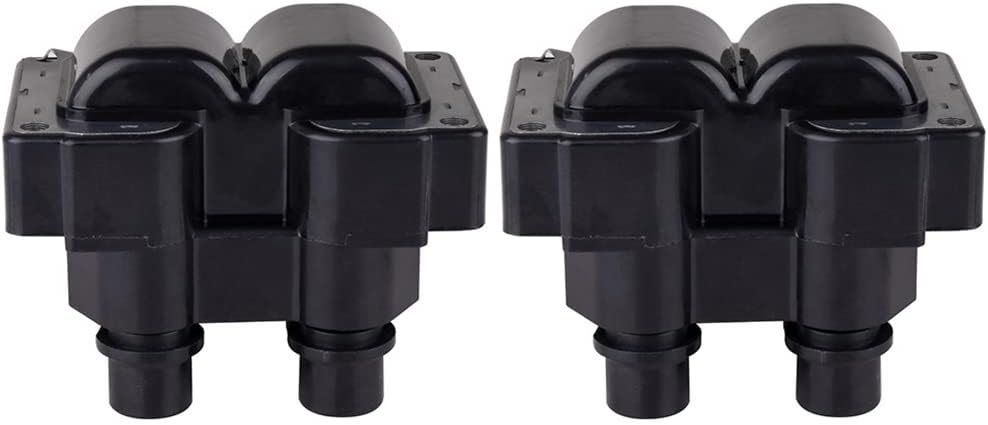 ECCPP 2pcs Ignition Coil FD487,for Mercury Tracer 2.0L 1997-1999,for Mercury Tracer 1.9L 1991-1996,for Mercury Mystique 2.0L 1995-1999,for Mercury for Mountaineer 5.0L 1997-2001FD487 FD487