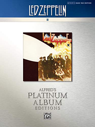 Led Zeppelin -- II Platinum Bass Guitar: Authentic Bass TAB (Alfred's Platinum Album Editions)