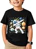 Camiseta de Sistema Solar Planetas Niños Niñas Astronauta Universo Galaxia 2-8T | Camiseta de sistema solar, camisetas de planetas, Regalo para amantes de la ciencia espacial, algodón suave, cómoda, casual, camiseta de astronauta, camiseta de galaxia para niños pequeños 2