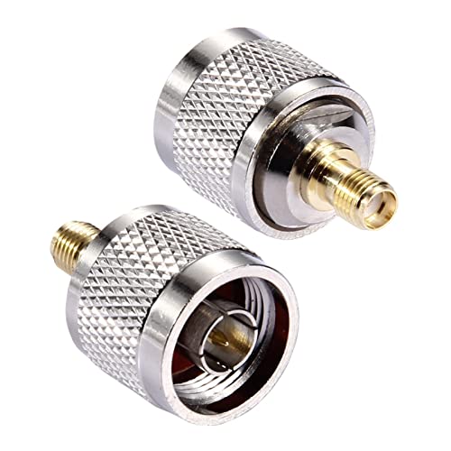 HAOSHUN Jiaochun Store Cobre coaxial coaxial n Macho a SMA Conector Hembra SMA A n Adaptador Cover