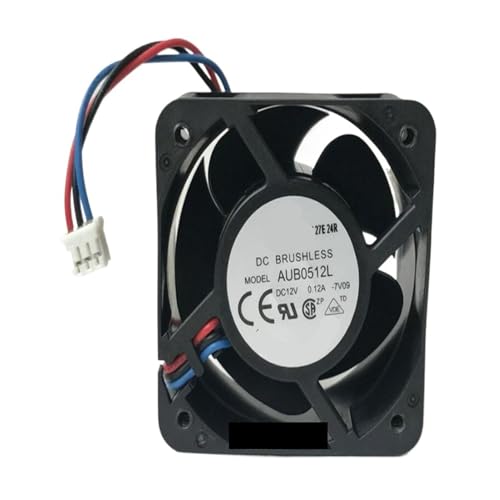 Ventilateur 50x25mm 12V 0.12A AUB0512L à trois fils pour refroidissement