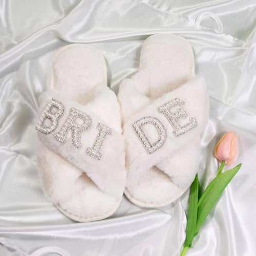 Bridesmaid Gifts，Bachelorette Party Favors，Bridal Shower Gifts，Wedding Gifts，Bride Slippers2
