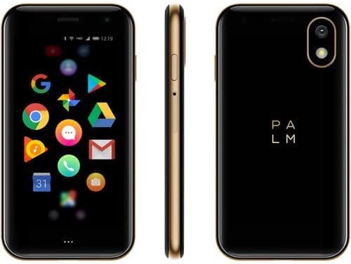 Google Palm Phone PVG100 (The Small Premium Unlocked Phone) with 32GB Memory and 12MP Camera (Gold) (Renewed)