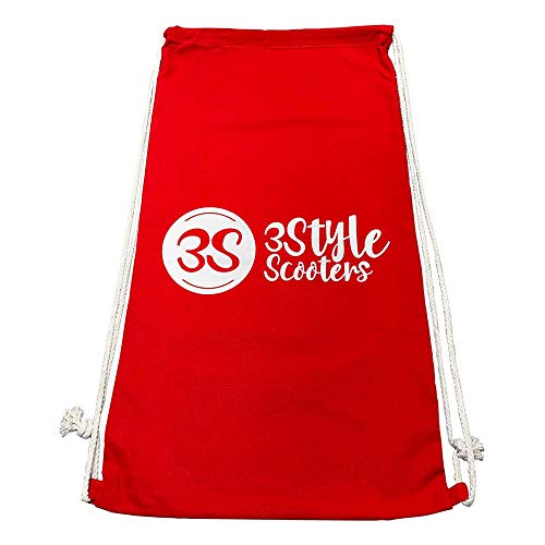 3StyleScooters® Accessories - Red Scooter Canvas Bag