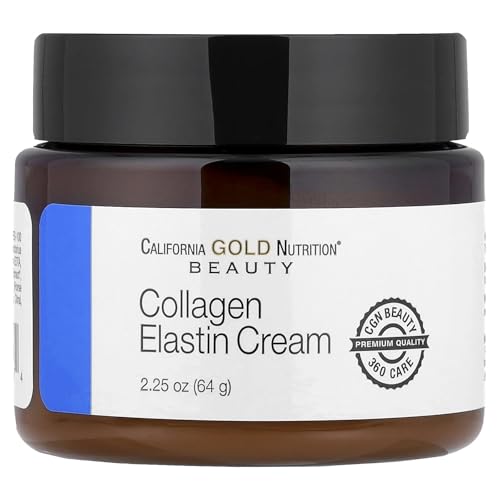 California Gold Nutrition Collagen Elastin Cream, 2.25 oz (64 g)
