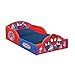 Delta Children - Marvel Spidey and His Amazing Friends 4-Piece Toddler Room-in-a-Box Set – Includes Sleep and Play Toddler Bed, Table, 1 Chair and Fabric Toy Box, Blue/Red