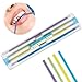 Produktbild mizikuu Zahn Schleifpapier, 60Pcs/Pack Dental Polierstreifen Multi Schleifpapier Zahnzwischenräume Dental Resistent Tiefenreinigung Mundhygiene Pflegehilfsmittel für gesunde Zähne