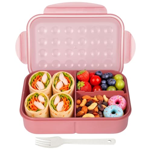 Itopor 46 oz 3-Compartment Bento Lunch Box