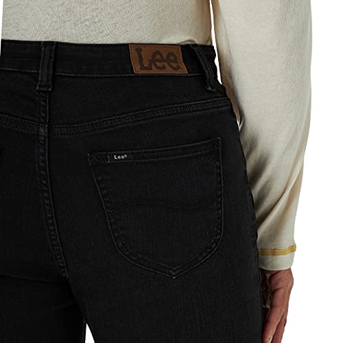 Lee Women's Slim Fit High Rise Skinny Frayed Jean4