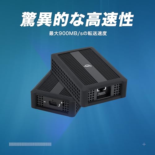 OWC OWC Thunderbolt 4 10G Ethernet Adapter OWCTB4ADP10GBE の商品画像 1