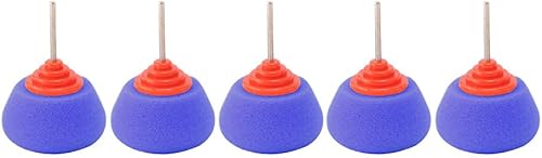 Vista 17 de Mini Almohadillas de Pulido, 30 Piezas Mini Bolas de Pulido de Detalle, Uso en Herramientas Rotativas, Taladro Eléctrico Inalámbrico, Herramienta 30