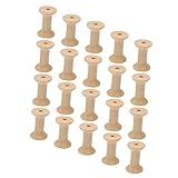 Bobines de bois : peuvent être utilisées pour contenir du fil, de la ficelle, de la canette, du cordon, du fil et de nombreux autres articles, des bobines de fil vides.