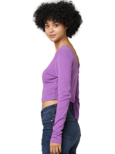 Image of ONLY Women's Cotton Regular Fit Top