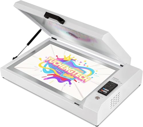 YUCHENGTECH DTF Oven Dryer Dual-Side Heating A3+/A3/A4 DTF Curing Oven with Time & Temperature Control for Curing Transfer Film