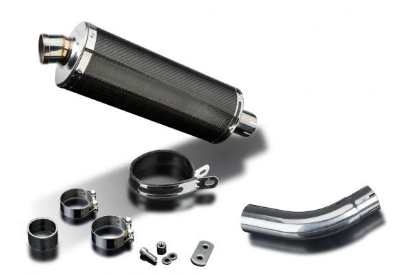 SV650用　DELKEVIC スリップオンカーボンオーバルマフラー Amazon.co.jp: DELKEVIC スリップオンカーボンオーバルマフラーSUZUKI
