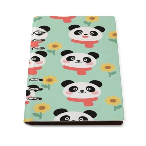 VstaDank Pandan Notebook 90 Sheets Fashion Loose Leaf Notebook 6