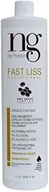 Fast Liss NG de France 1 litro | Escova Progressiva | Realinhamento Capilar | Alisamento | Redutor de Volume | Vegano | Profissional | Cabelo sem frizz