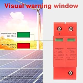 DEWIN Scaricatore DC 1000V 2P 10KA~20KA Scaricatore di Sovratensione Scaricatori Sovratensione Dispositivo di Protezione Contro Le Sovratensioni Surge Protective Device