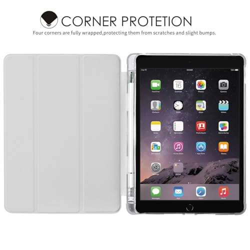 Coque iPad 10e génération 10,9 pouces avec porte-crayon et dos souple - 2