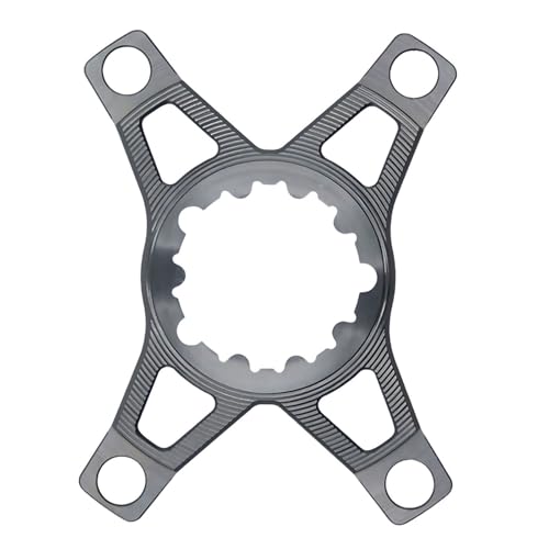 Adaptateur de pédalier de vélo 110 conversion 3 trous vers 4 boulons manivelle alu