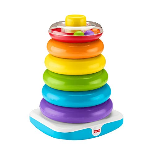 Fisher-Price Pirâmide Argolas Gigante, Multicor, Mattel