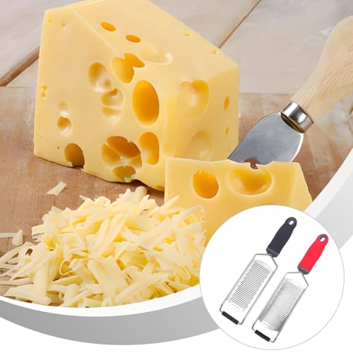 Ralladores de Queso de Acero Inoxidable, Set de 2 Piezas 12.2 Pulgadas miniatura 5