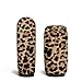 Horeset Leopard Print Handbrake and Gear Shift Knob Cover 2 Piece Anti-Slip Comfort Automobile Hand Brake Cover Car Interior Accessories for SUV,Sedan,Truck,Van
