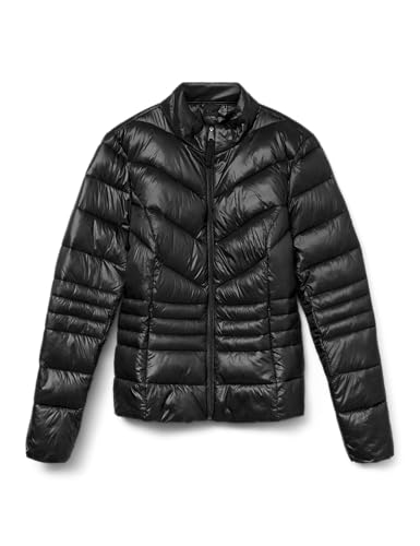 VERO MODA Damen Vmsorayasiv Short Jacket Boo Steppjacke, Black, XS