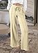 Herseas Wide Leg Sweatpants for Women 2025 Trendy Fashion High Waisted Drawstring Loose Long Pants with Pockets Apricot Large 12 14