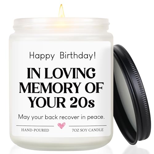 30th Birthday Gifts for Women Men Funny 1996 30th Birthday Decorations for Her Him 30 Year Old Birthdays Gifts Ideas for Sister Daughter Friend Brother Dirty Thirty Candles