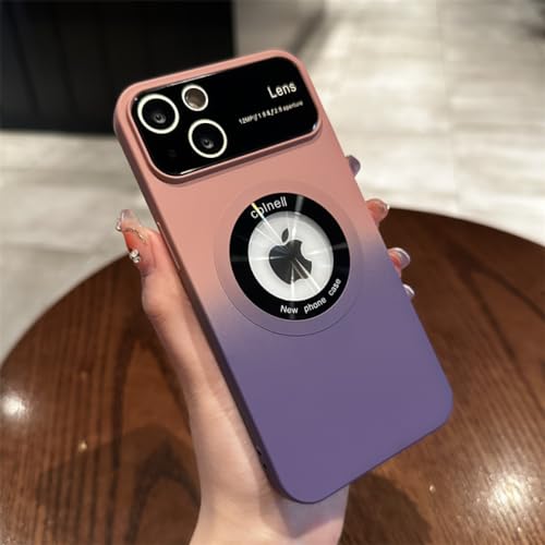 Coque design dégradé pour iPhone 12 Pro Max associant élégance rose violet et sécurité