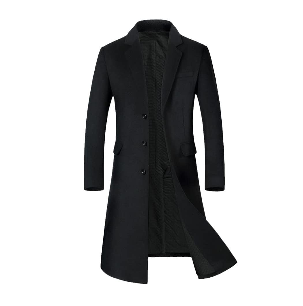 Coats For Men, A Long Jacket Below Knee, Men's Overcoat