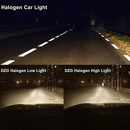 Dzg H16 Halogen Fog Light Bulbs 5500K Warm White 12V 19W, 2 Pack #TOP5