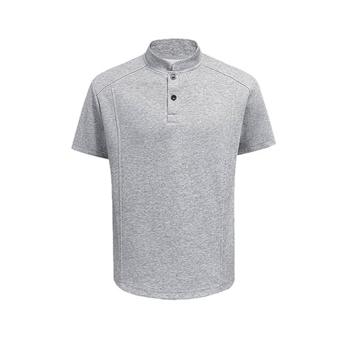 T-shirt col en V homme coupe ajustée en coton stretch pour le sport et le quotidien