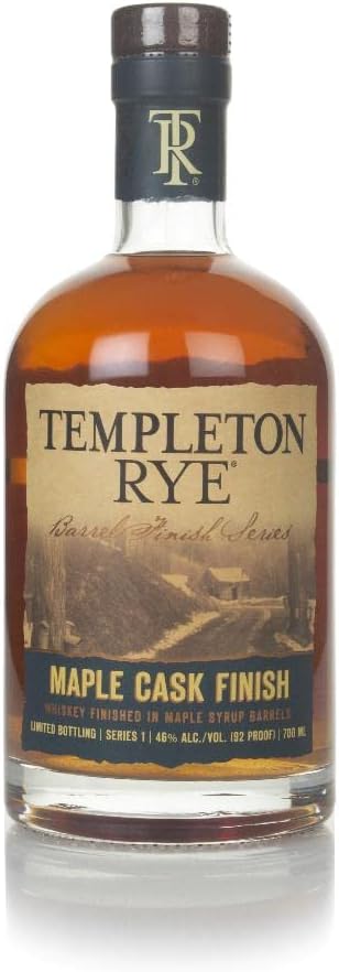 Templeton Whiskey 46 Percent Rye Maple Cask Finish, 70 cl