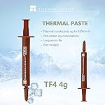 Thermalright TF4 4g Thermal Grease Cooling for High Conductivity 9.5W/MK,Easy to Apply,Premium Performance Thermal Paste for All Processors,4 Grams - Image 3