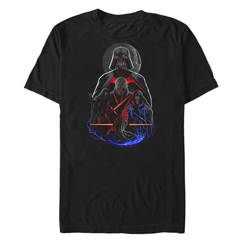T-Shirt Star Wars Seigneurs des Ténèbres Noir 5XL pour Homme