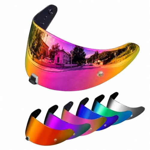 Image of PSLER Helmet Visor for T520 ST1400 R1 - T520 ST1400 R1 Face Shield Helmet Visor Helmet Accessories,Deep Rose Red