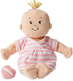 Manhattan Toy Stella Soft First Baby Doll, Peach