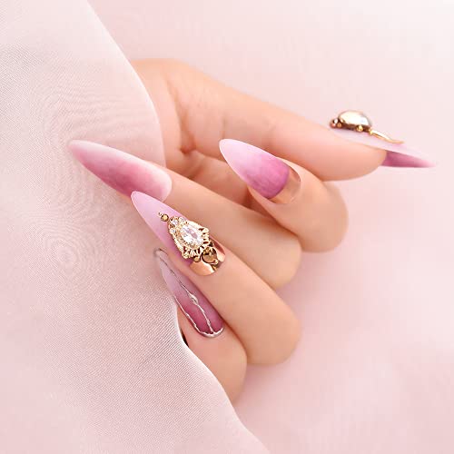2Pcs Nail Rhinestone Glue Gel With Brush & Nail Glue Precision Pen Tip Led Curing Needed Super Strong Adhesive Nail Art Glue Gel For Press On Nails Gem Jewelry Diamond Beads Stone 3D Nail Sequin Decor #TOP6