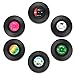 MISOSA Coaster Vinyl Record Retro Coasters with Funny Labels, Set of 6 Drink Coasters with Gift Box - Tabletop Protection Prevents Furniture Damage