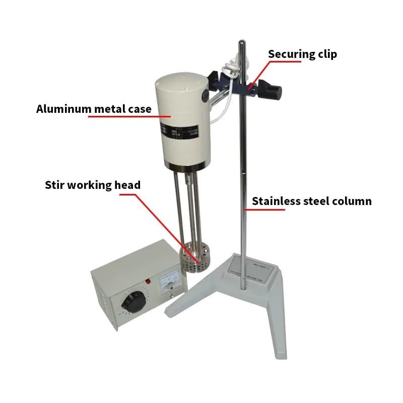 Homogeneizador de emulsión alta velocidad JRJ300-I, máquina emulsionante con agitación, 510 W Químico