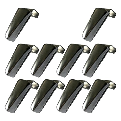 10 Piezas Garras para Bombo Clamps de Percusión Resistente al Desgaste, Estilo B