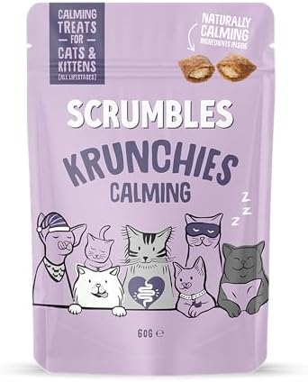Scrumbles Calming Krunchies Cat Treats