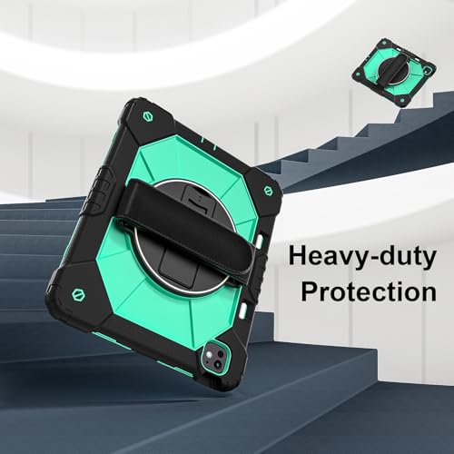 Protégez votre iPad Pro 13 des chutes avec la coque rotative verte