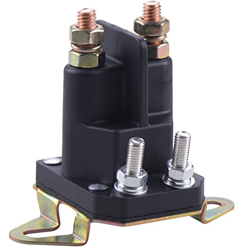 JINGKE 117-1197 Starter Solenoid w/ 2 Hole Bracket for Exmark