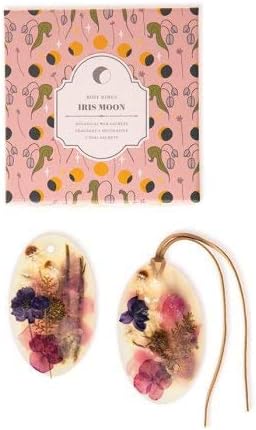 Rosy Rings Oval Botanical Wax Sachets - Iris Moon